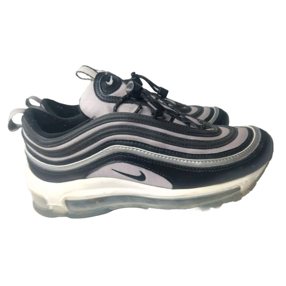 Nike Air Max 97 RFT Shoes Boys Size 4.5 Y BQ8437-001 Gunsmoke Grey~Black